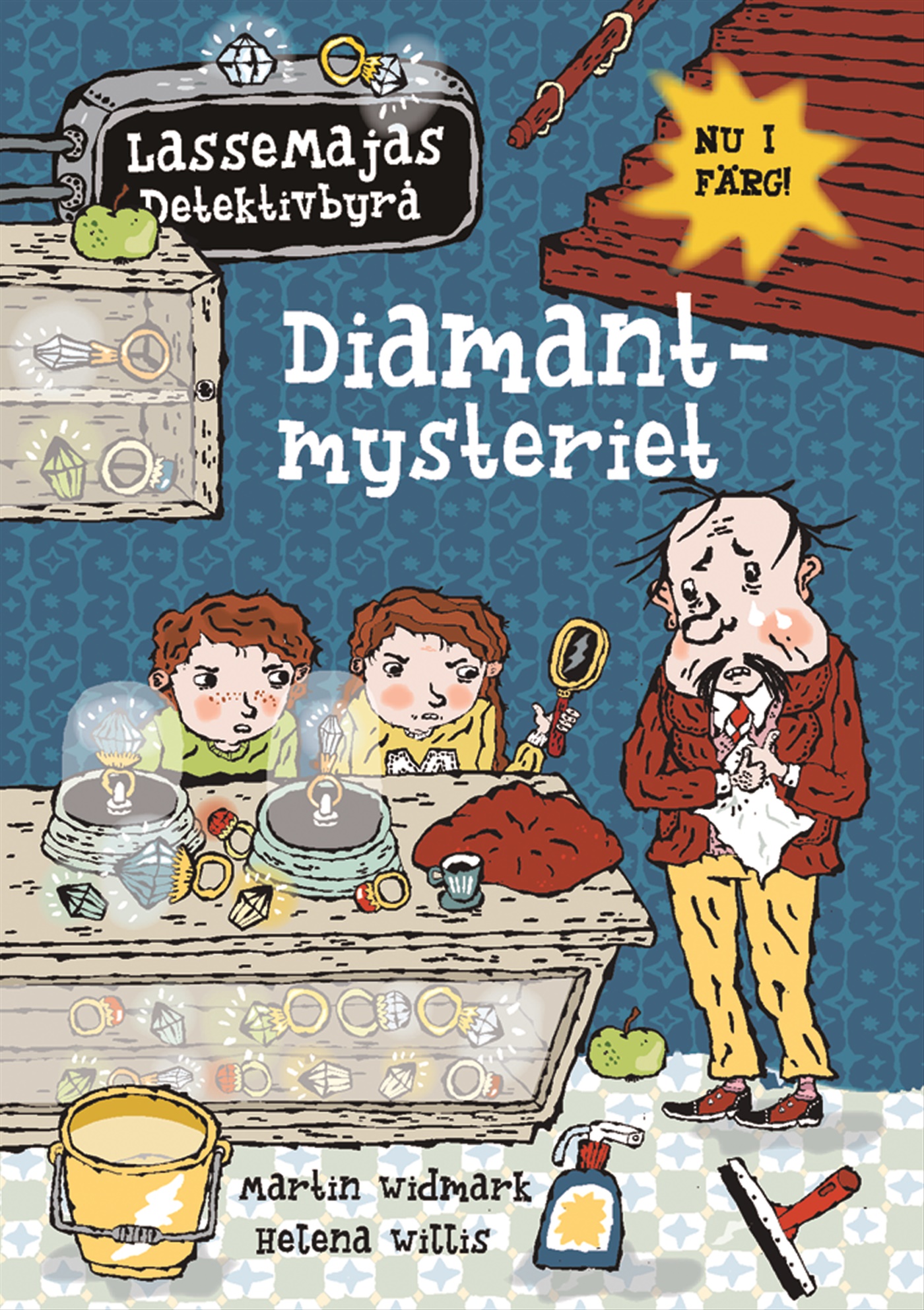 Omslag: Diamantmysteriet — Bonnier Carlsen