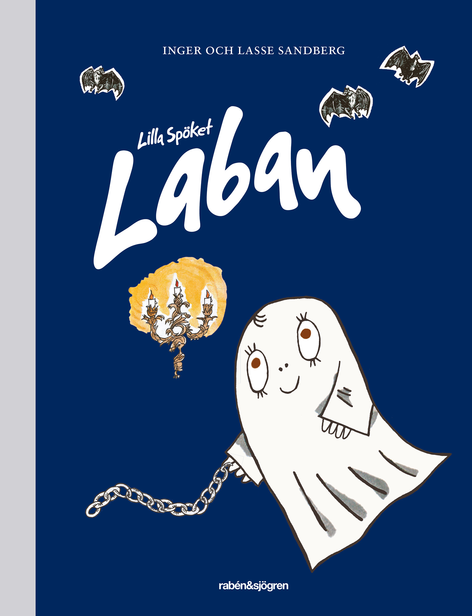 Omslag: Lilla spöket Laban — Rabén & Sjögren