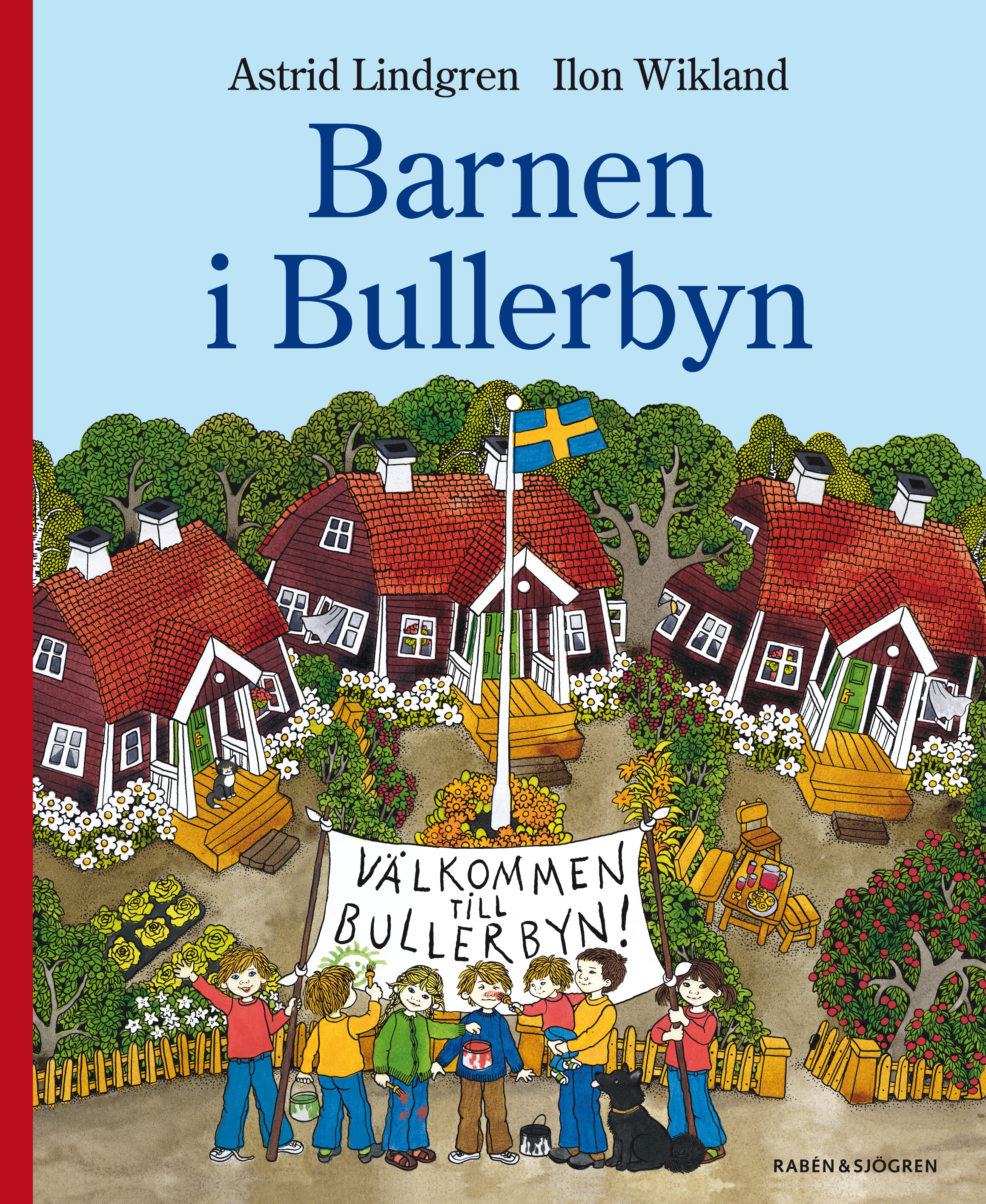 Omslag: Barnen i Bullerbyn — Rabén & Sjögren