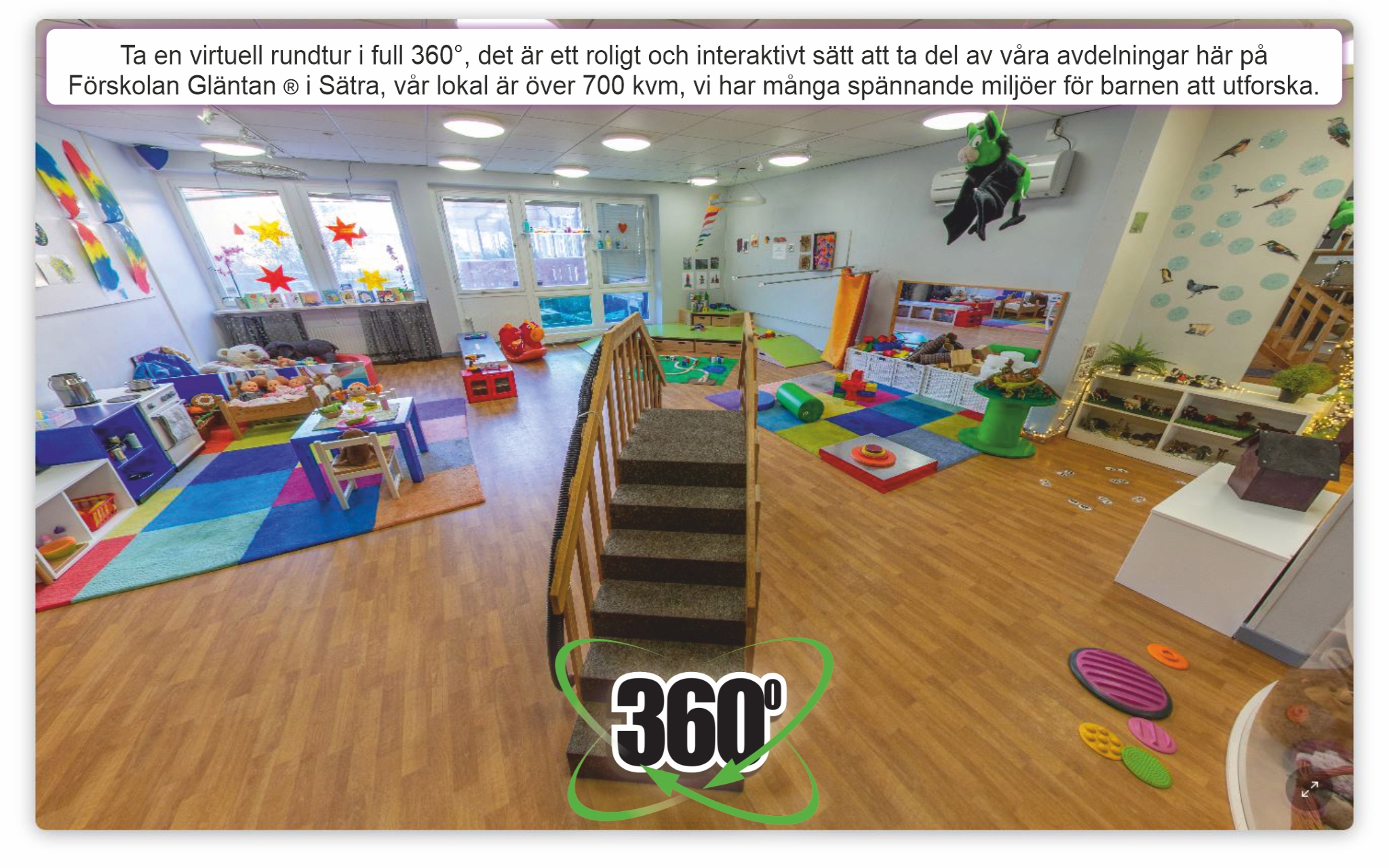 Illustration - barn på väg till förskola
