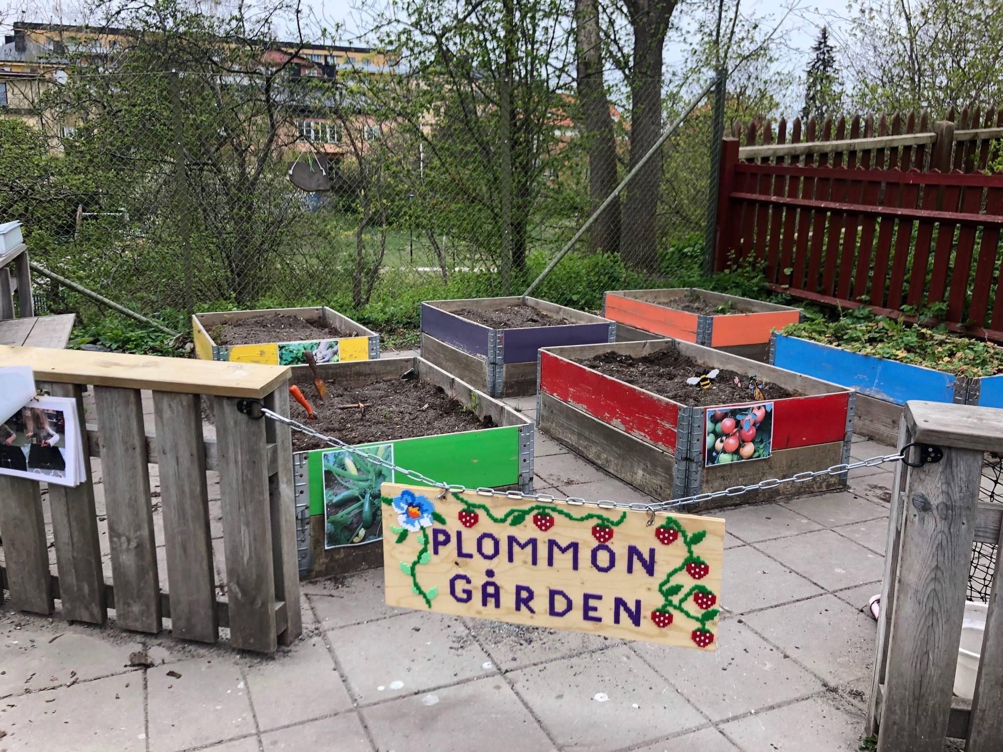 Odlingslådor.