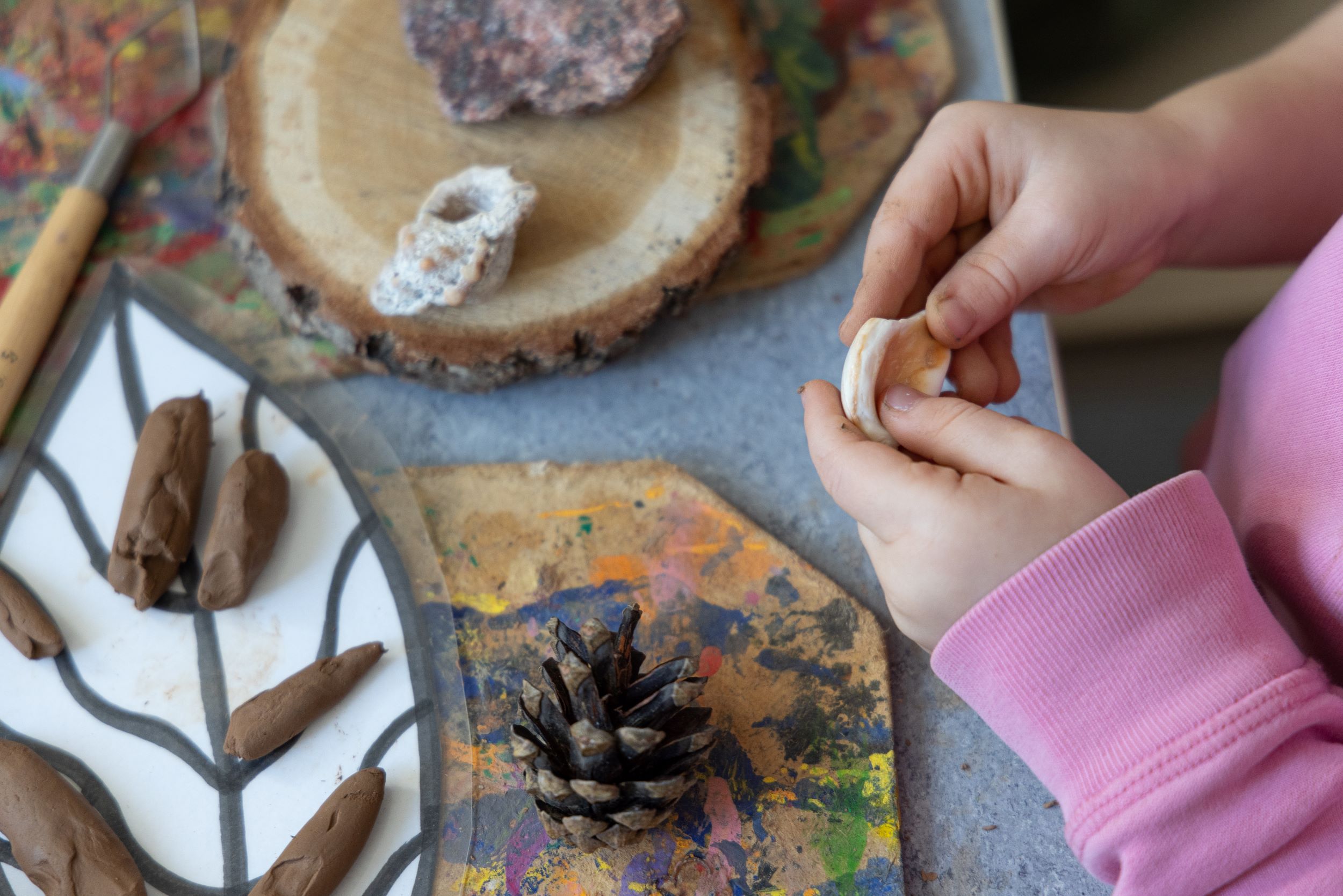 Kreativt skapande med naturmaterial