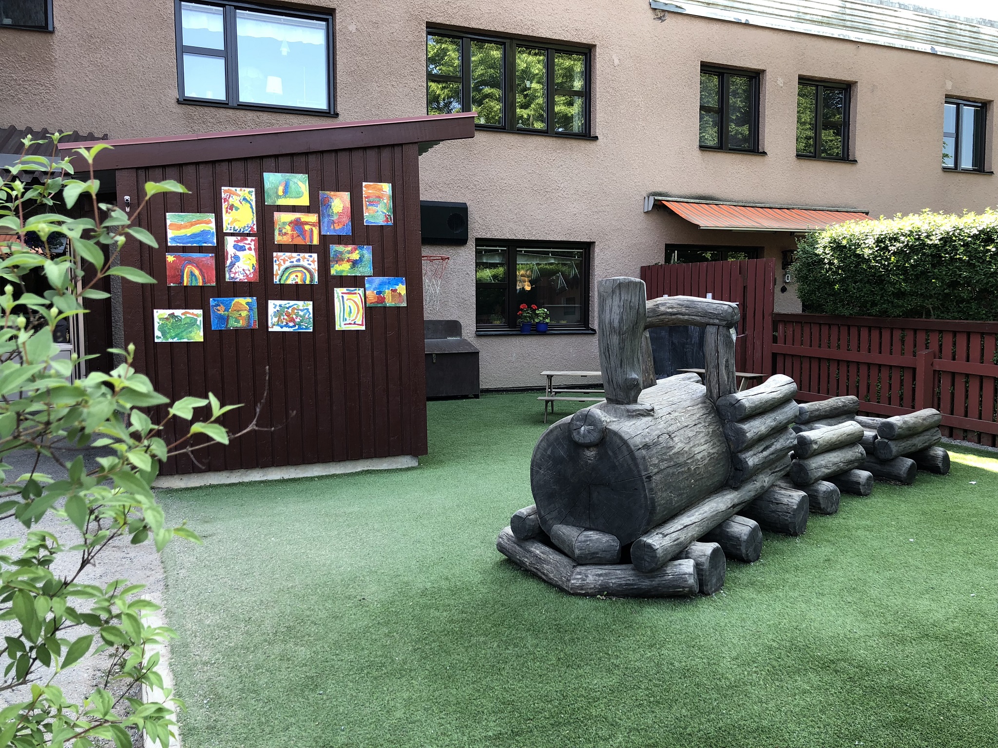 Förskolans gård