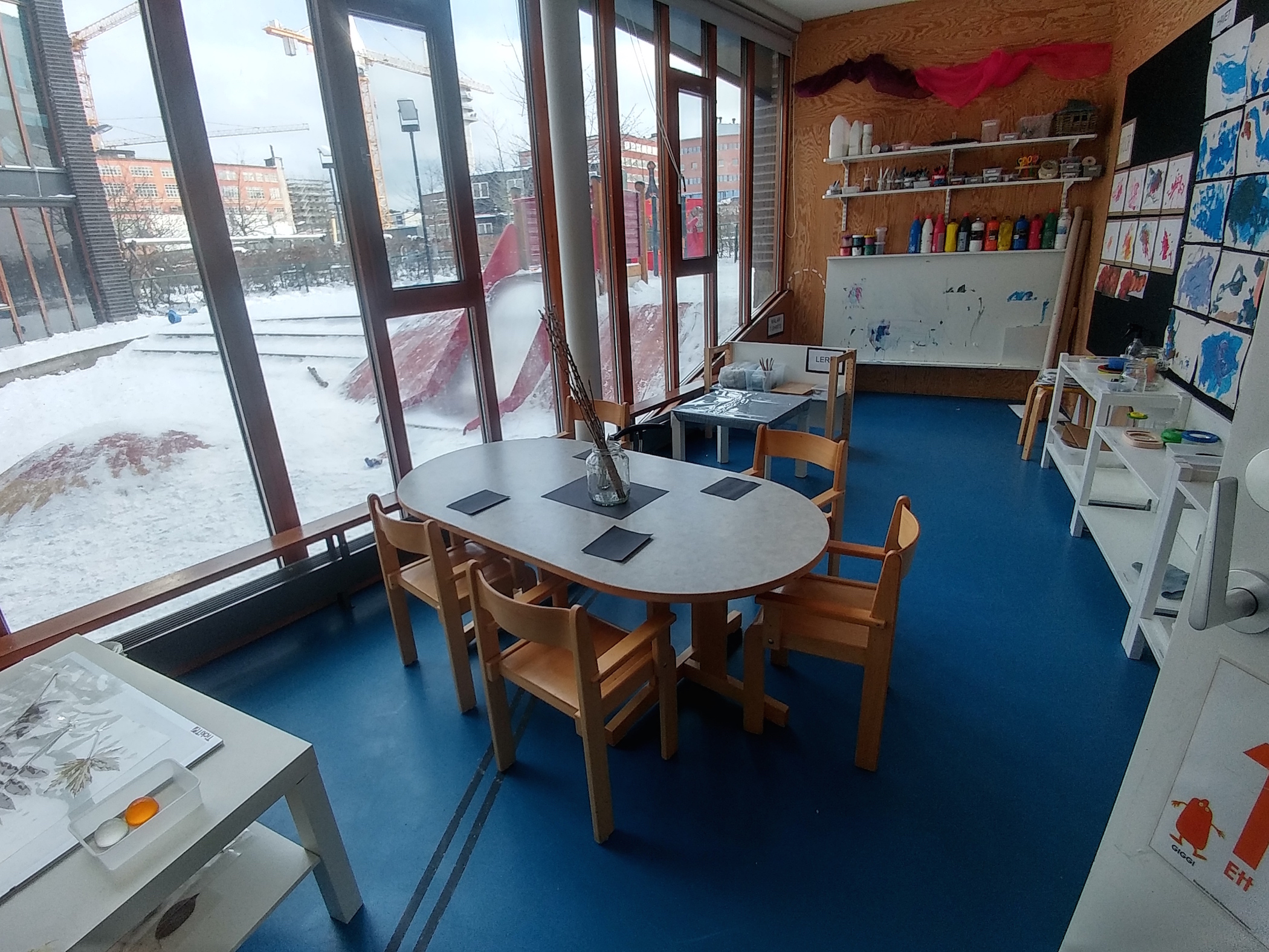 Förskolans ateljé