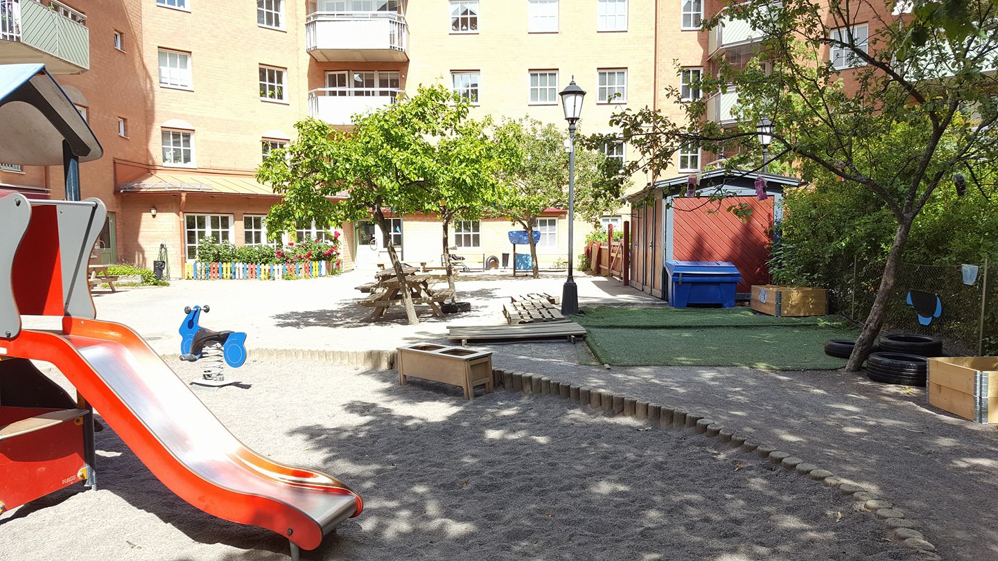 Förskolans gård
